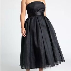 Eloquii Strapless Crinoline Dress 22